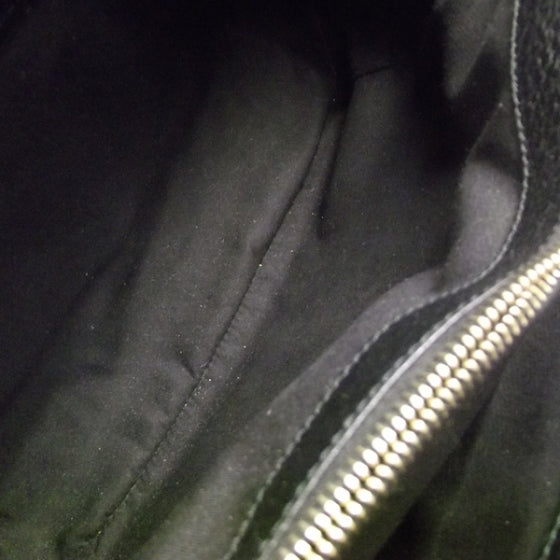 Gucci Leather Medium Junco Tote Black 7 of 10