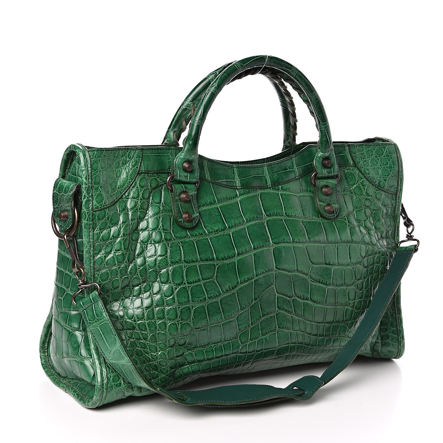 Balenciaga Crocodile City Cypress 3 of 10