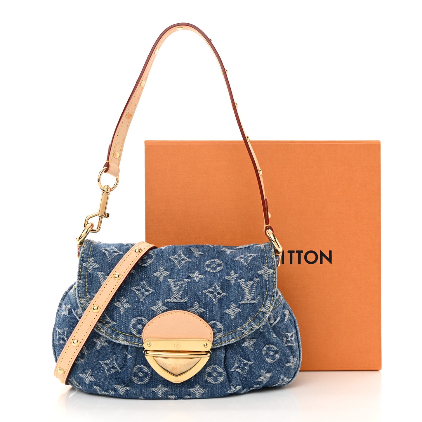 Monogram Denim Sunset Blue