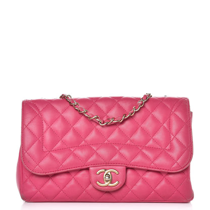 Chanel Lambskin Quilted Medium Mademoiselle Chic Flap Pink 1 of 19
