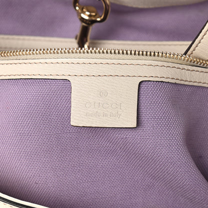 Gucci Calfskin Flora Infinity Medium Nice Tote Off White 6 of 10
