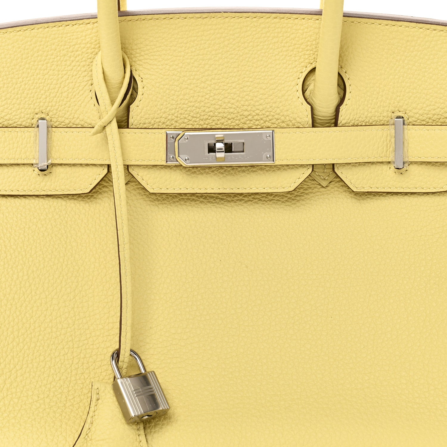 Hermes Togo Birkin 30 Jaune Poussin 8 of 11