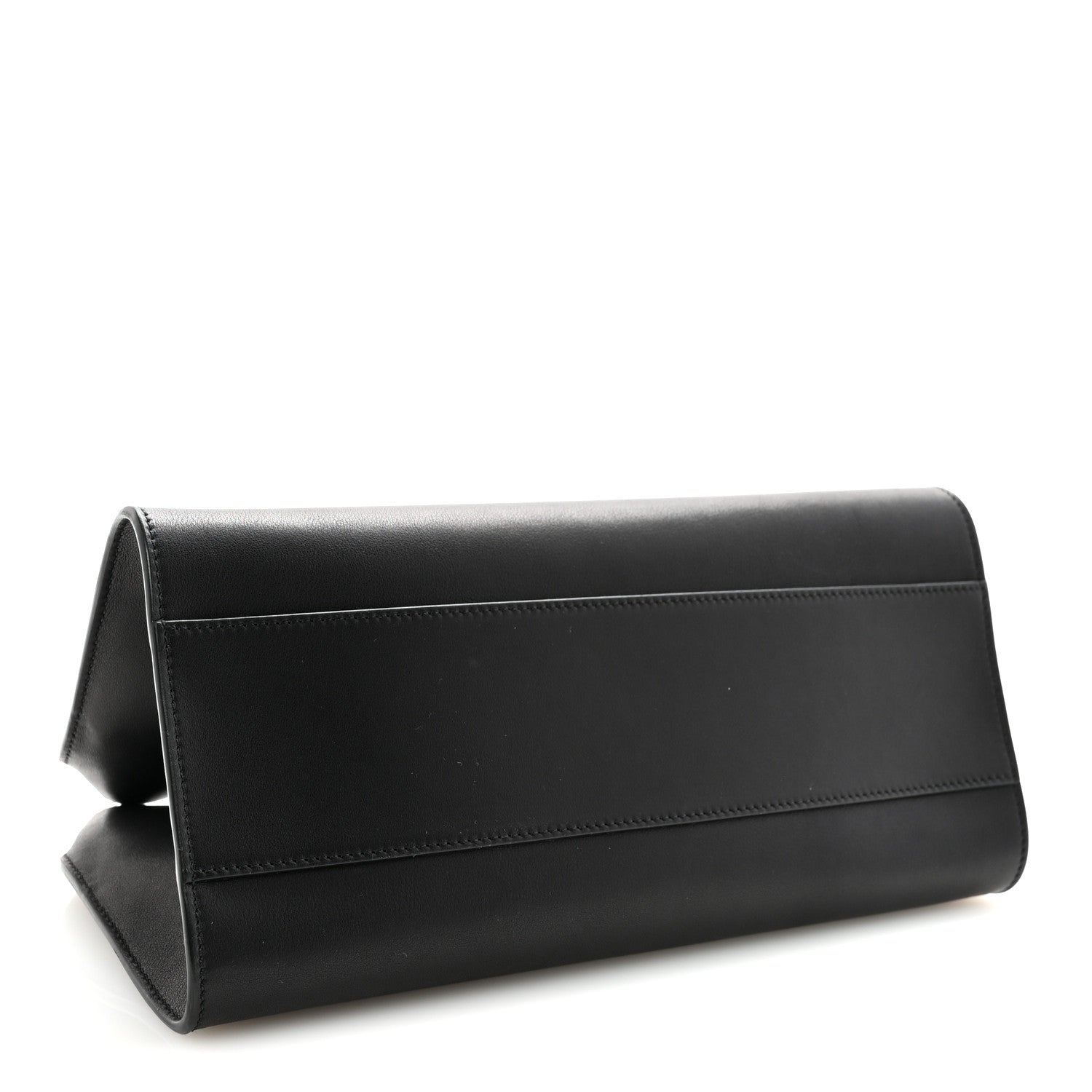 The Row Smooth Calfskin Peggy Bag Black 4 of 9