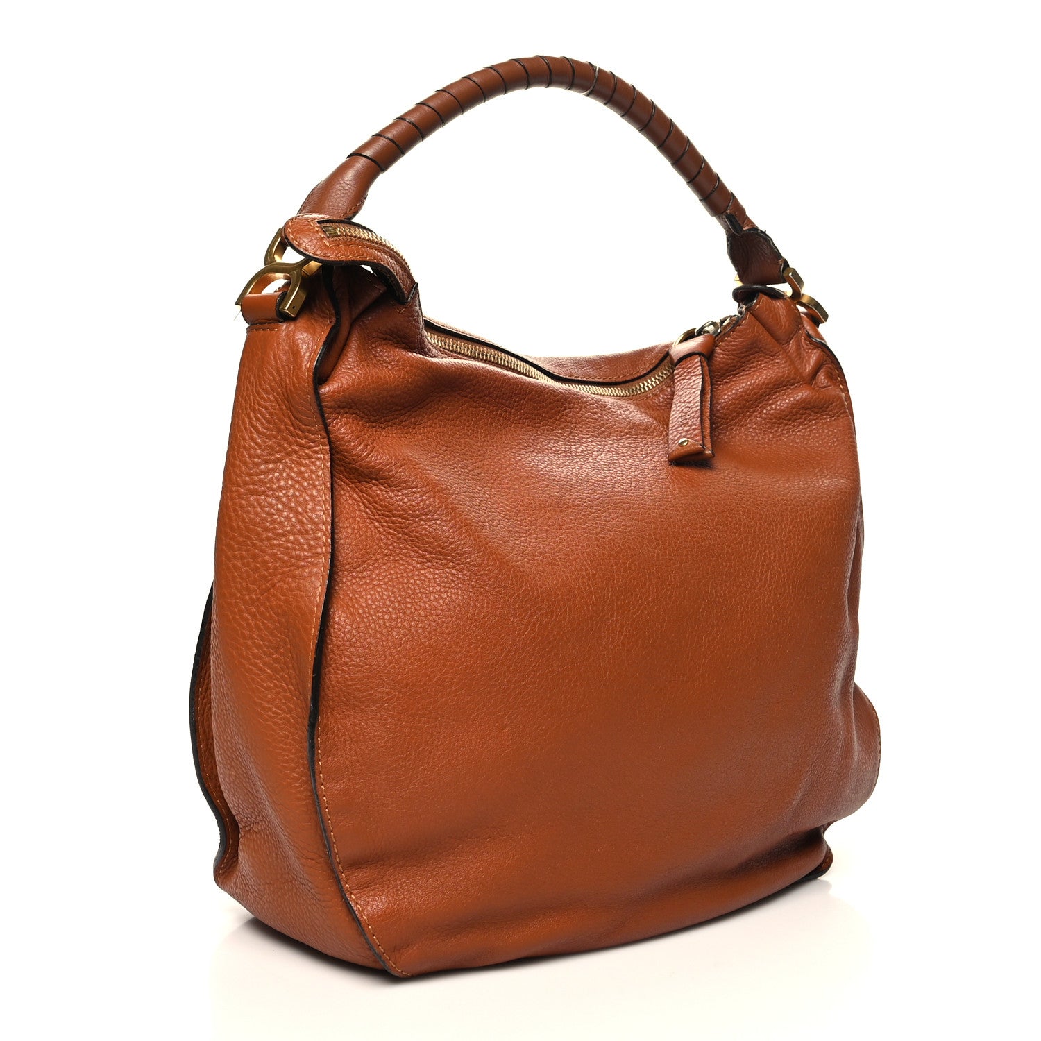 Chloe Calfskin Large Marcie Hobo Tan 3 of 12