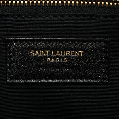 Saint Laurent Lambskin Matelasse Monogram Medium Niki Chain Satchel Opyum Red 7 of 11
