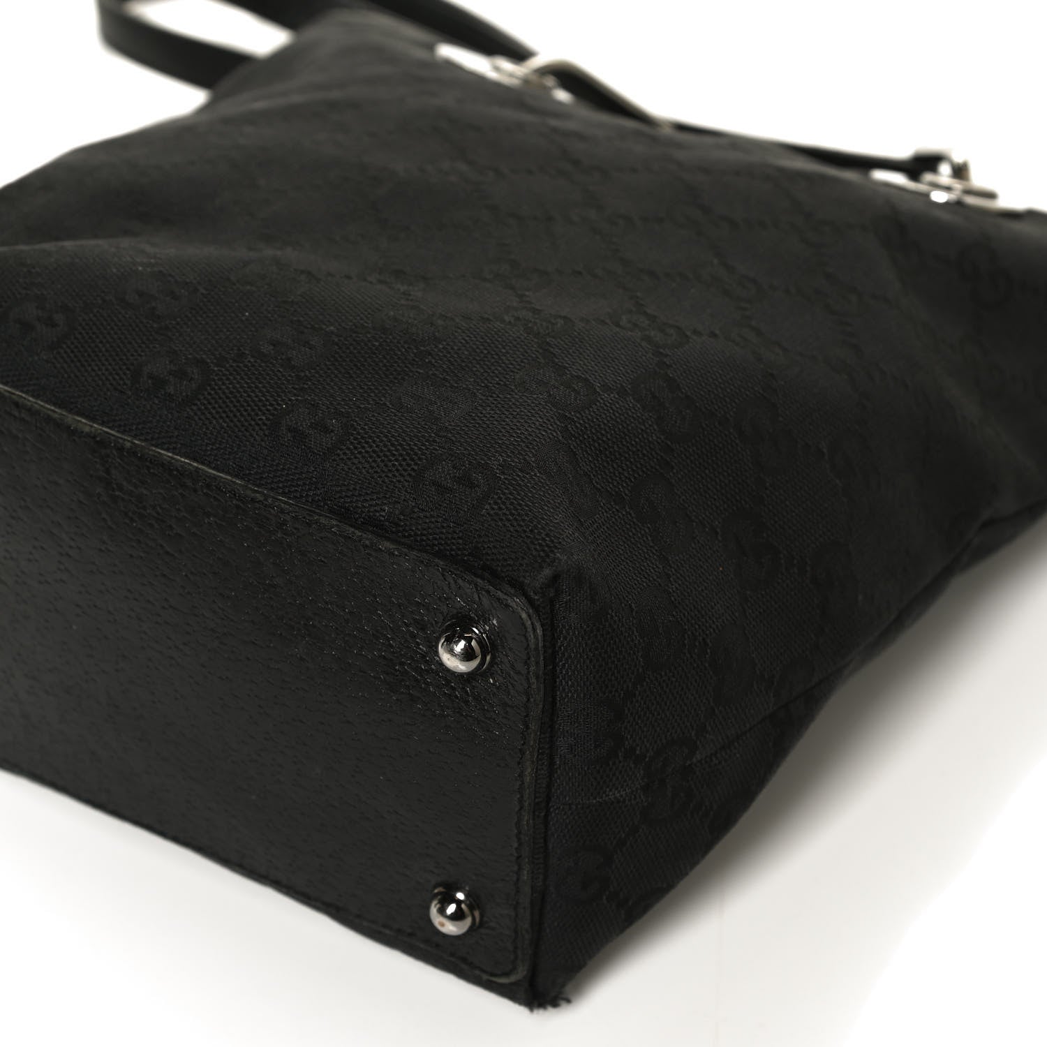 Gucci Monogram Small Eclipse Tote Black 21 of 25
