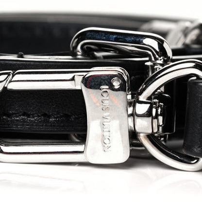 Louis Vuitton Calfskin 20mm Adjustable Shoulder Strap Black 3 of 4