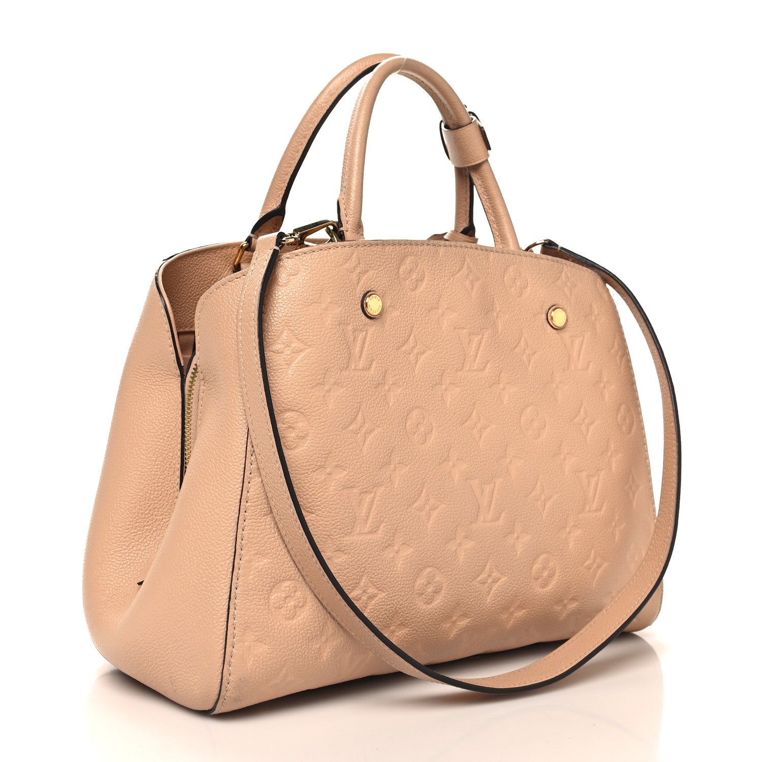 Louis Vuitton Empreinte Montaigne MM Papyrus 3 of 18