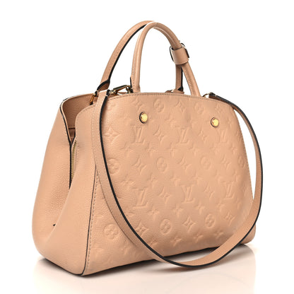 Louis Vuitton Empreinte Montaigne MM Papyrus 3 of 18