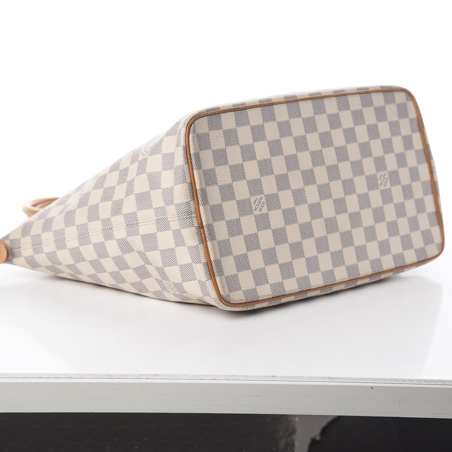Louis Vuitton Damier Azur Saleya MM 3 of 10