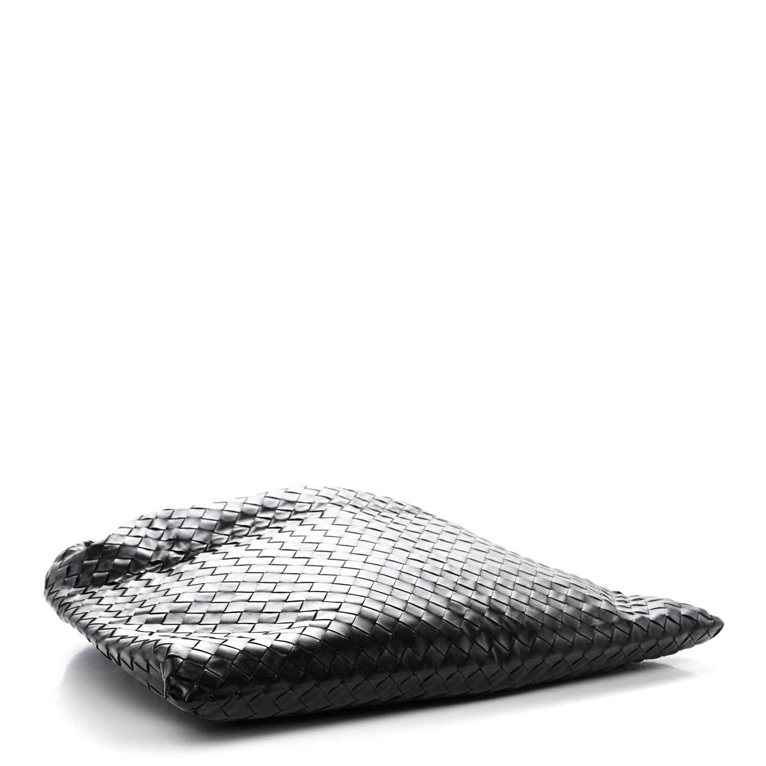 Bottega Veneta Calfskin Intrecciato Large Hop Black Black 3 of 10