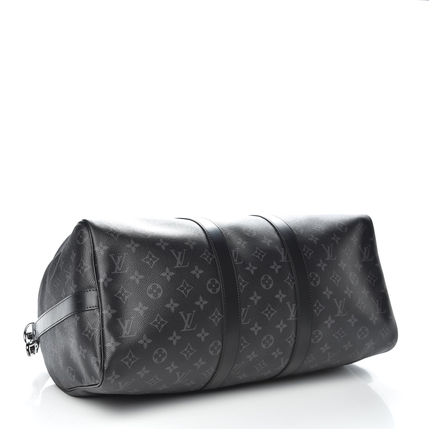 Louis Vuitton Monogram Eclipse Keepall Bandouliere 45 4 of 9