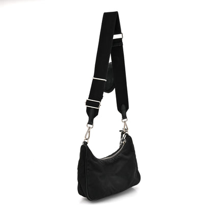 Prada Nylon Re-Edition 2005 Shoulder Bag Black 3 of 16