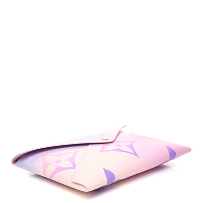 Louis Vuitton Monogram Giant Spring In The City Kirigami Pochette Set Sunrise Pastel Midnight Fuchsia Sunset Kaki 5 of 13