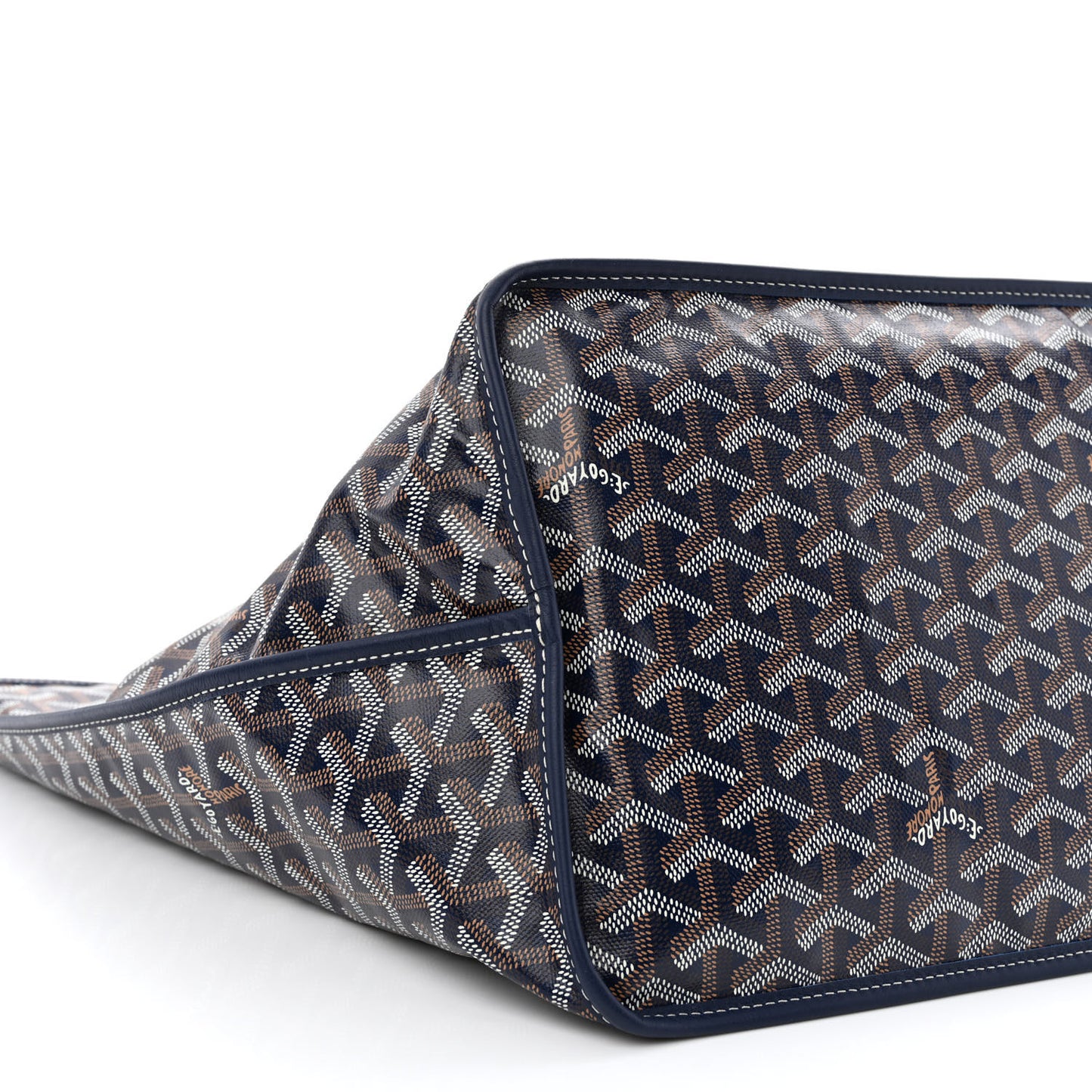 Goyardine Reversible Anjou GM Navy
