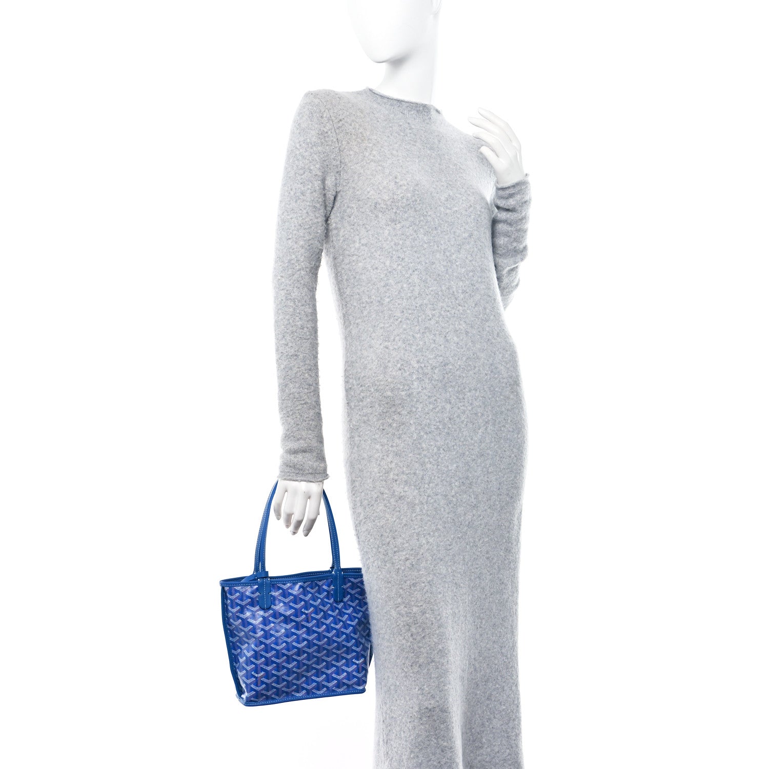 Goyard Goyardine Reversible Mini Anjou Sky Blue 2 of 17