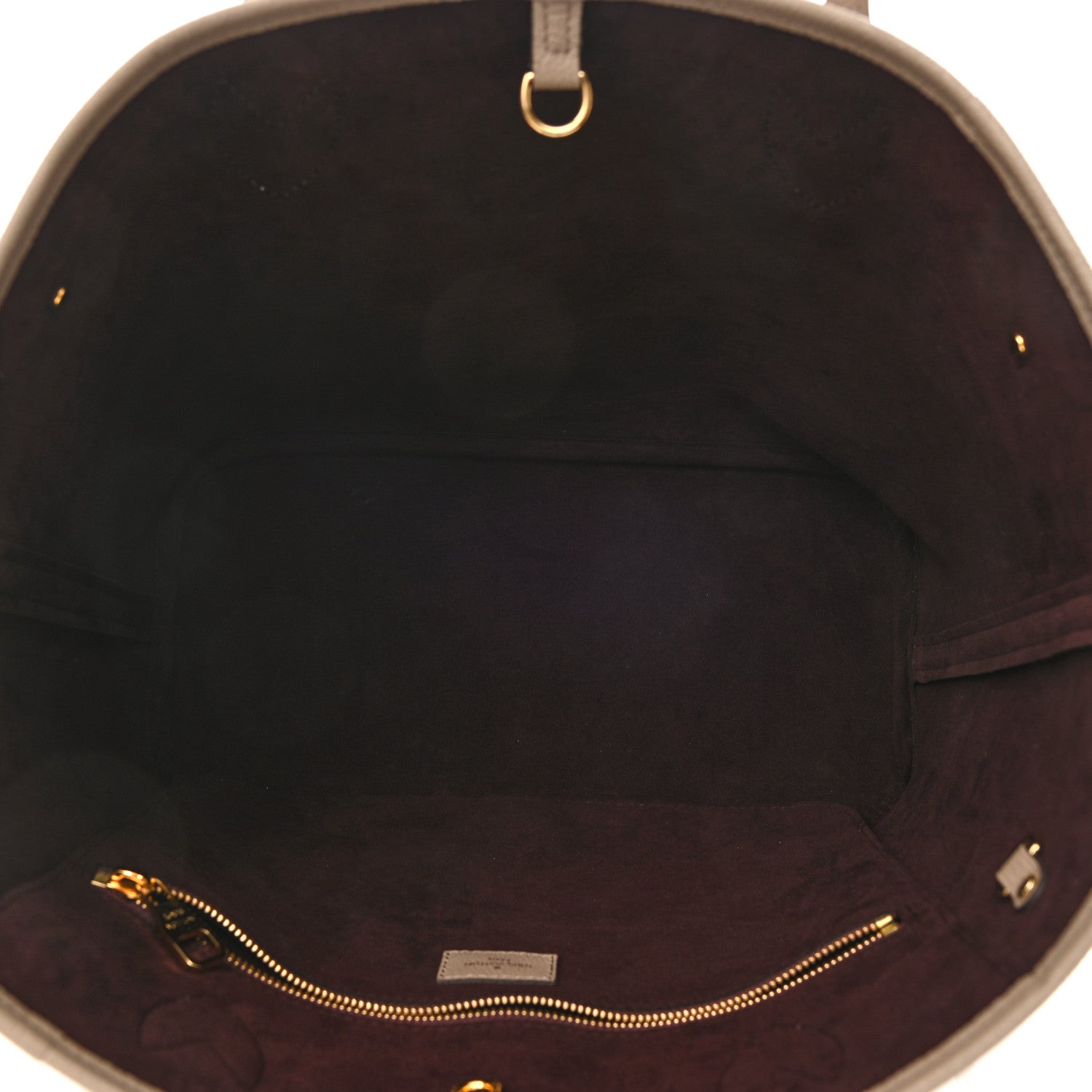 Louis Vuitton Empreinte Monogram Giant Neverfull MM Tourterelle 5 of 10