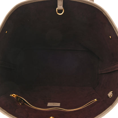 Louis Vuitton Empreinte Monogram Giant Neverfull MM Tourterelle 5 of 10