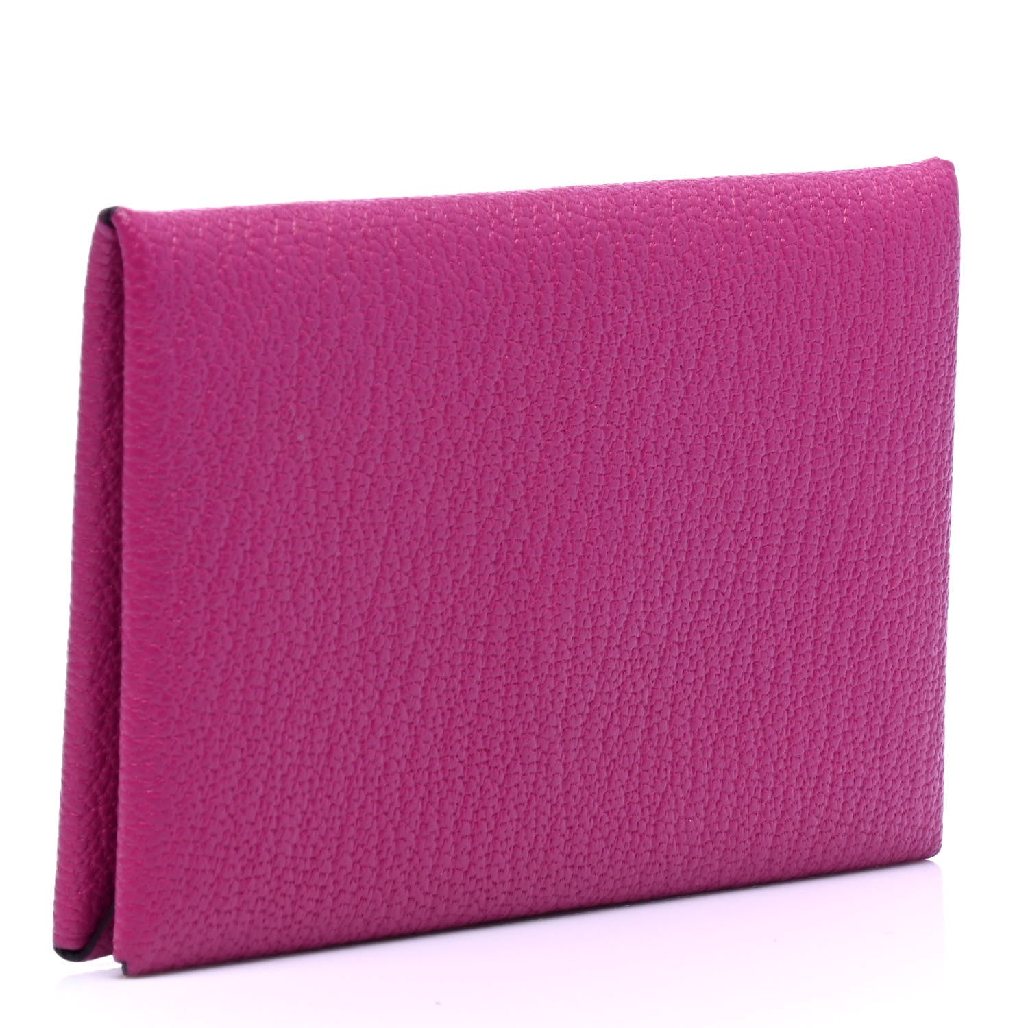 Hermes Chevre Mysore Calvi Card Case Rose Pourpre 2 of 5