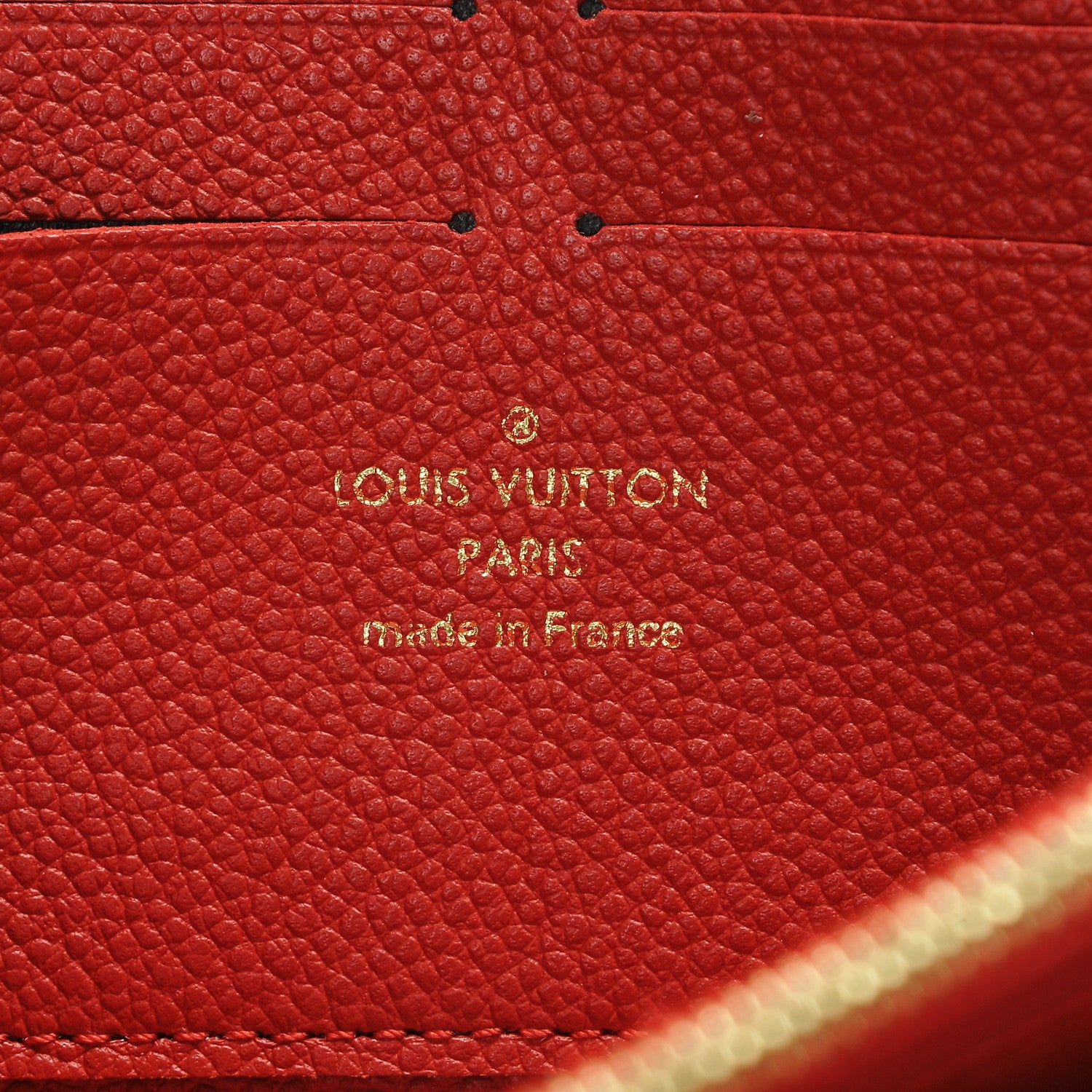 Louis Vuitton Empreinte Zippy Wallet Cherry 6 of 7