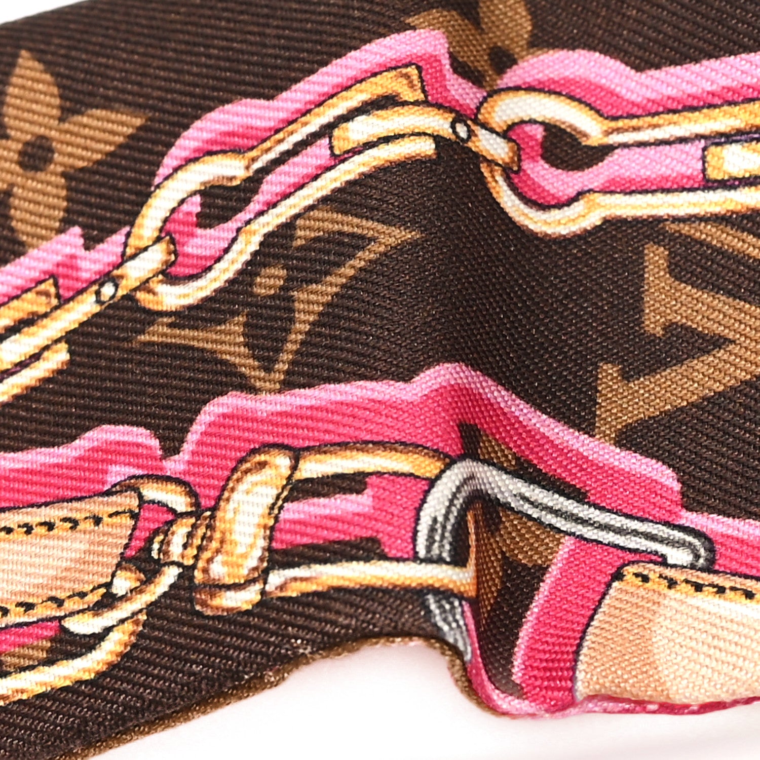 Louis Vuitton Silk Ultimate Monogram BB Bandeau Black 2 of 2