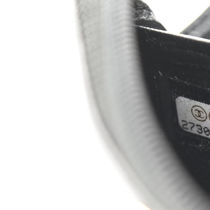 Chanel Lambskin Quilted Boy Zip Around Wallet Black 8 of 9