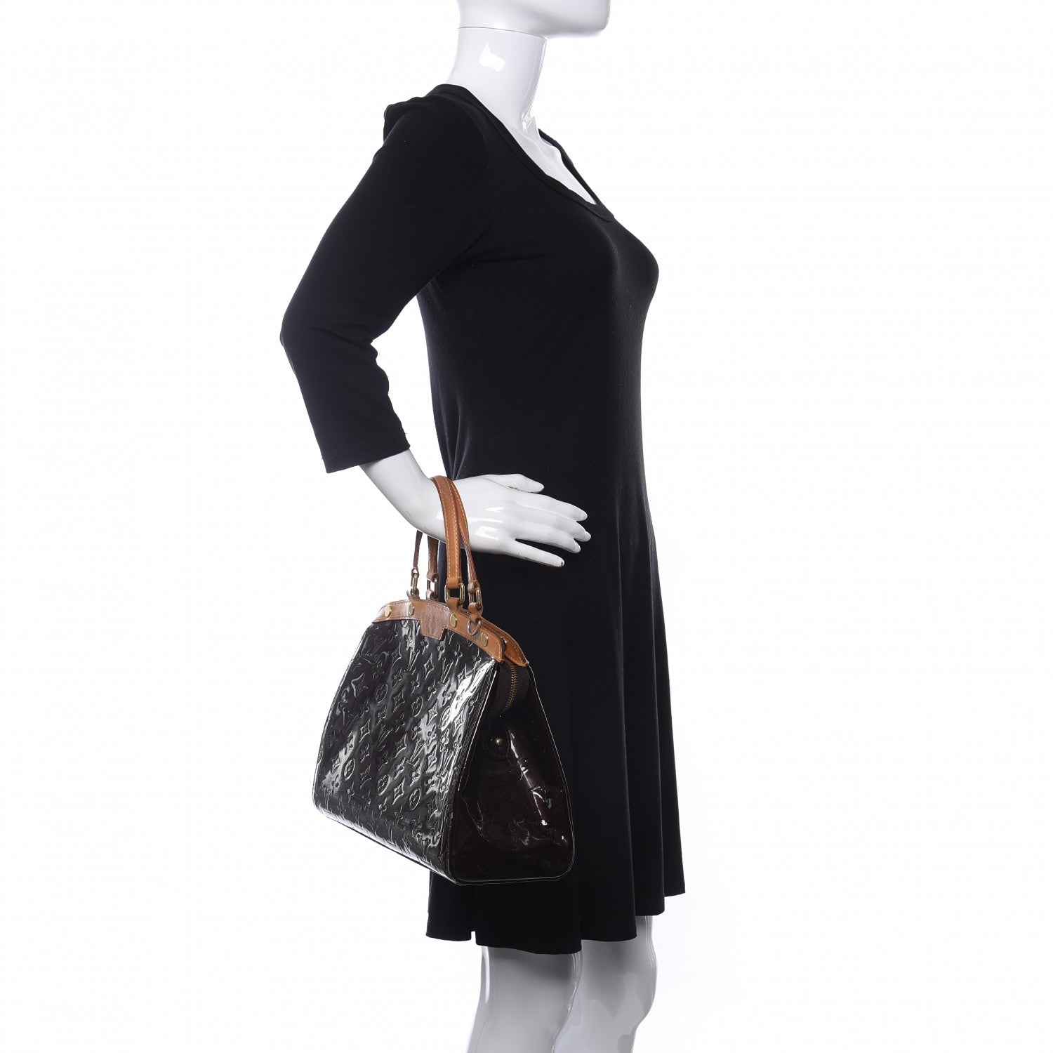 Louis Vuitton Vernis Brea MM Amarante 2 of 17