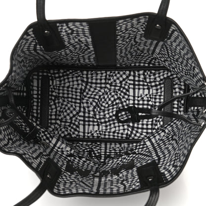 MCM Visetos Medium Liz Reversible Shopper Tote Black 12 of 16
