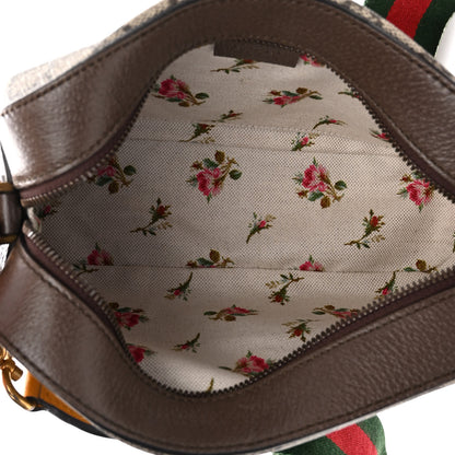 Gucci GG Supreme Monogram Web Neo Vintage Shoulder Bag Beige New Acero Crop 5 of 10