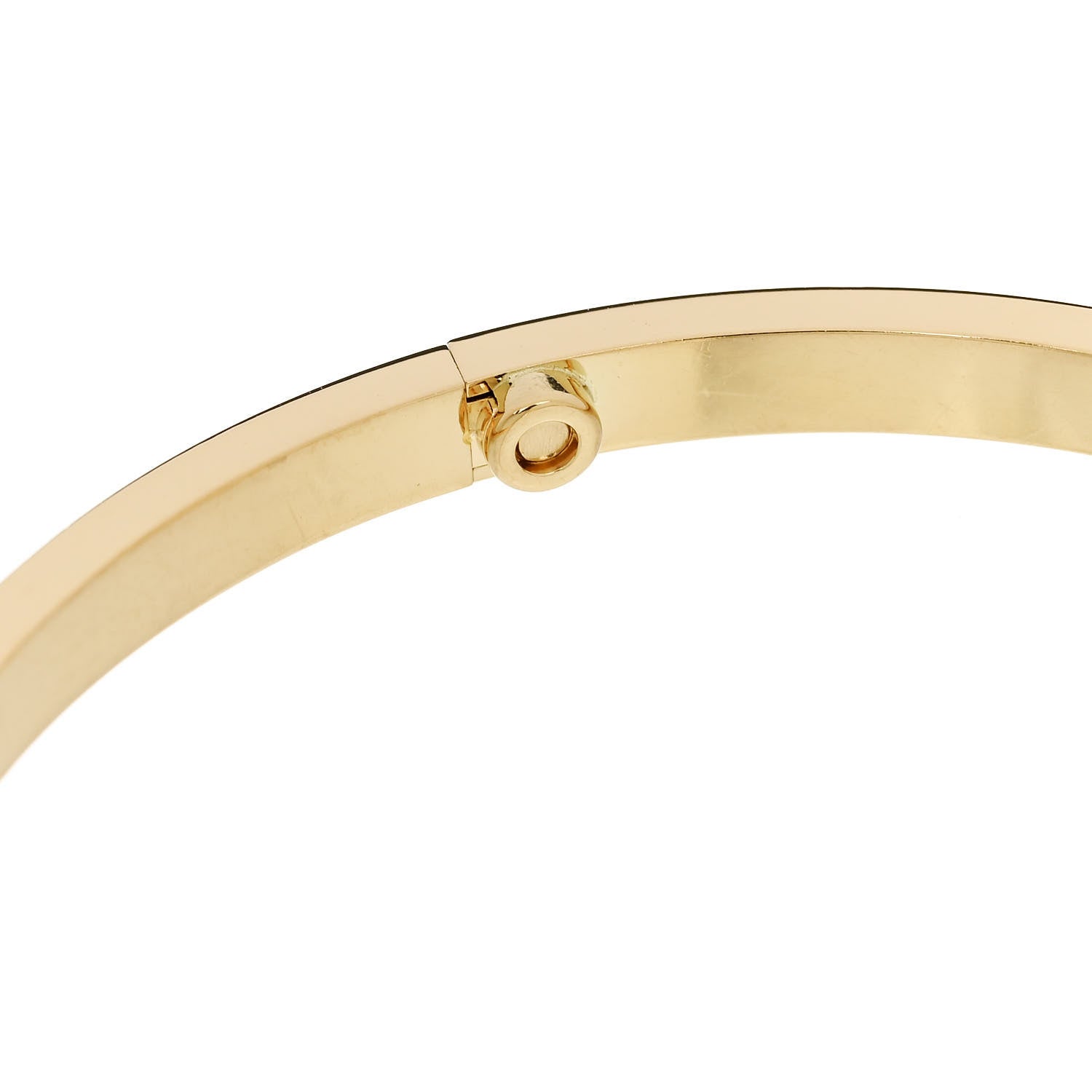 Cartier 18K Yellow Gold Small LOVE Bracelet 18 7 of 8