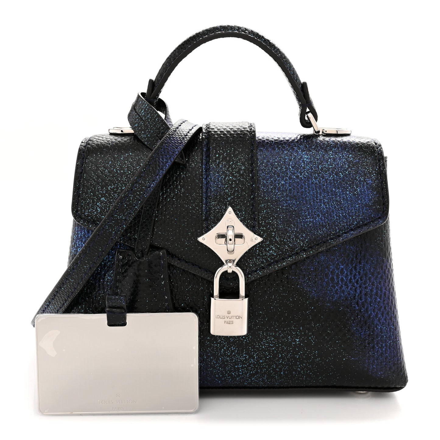 Iridescent Snakeskin Rose Des Vents Mini Blue