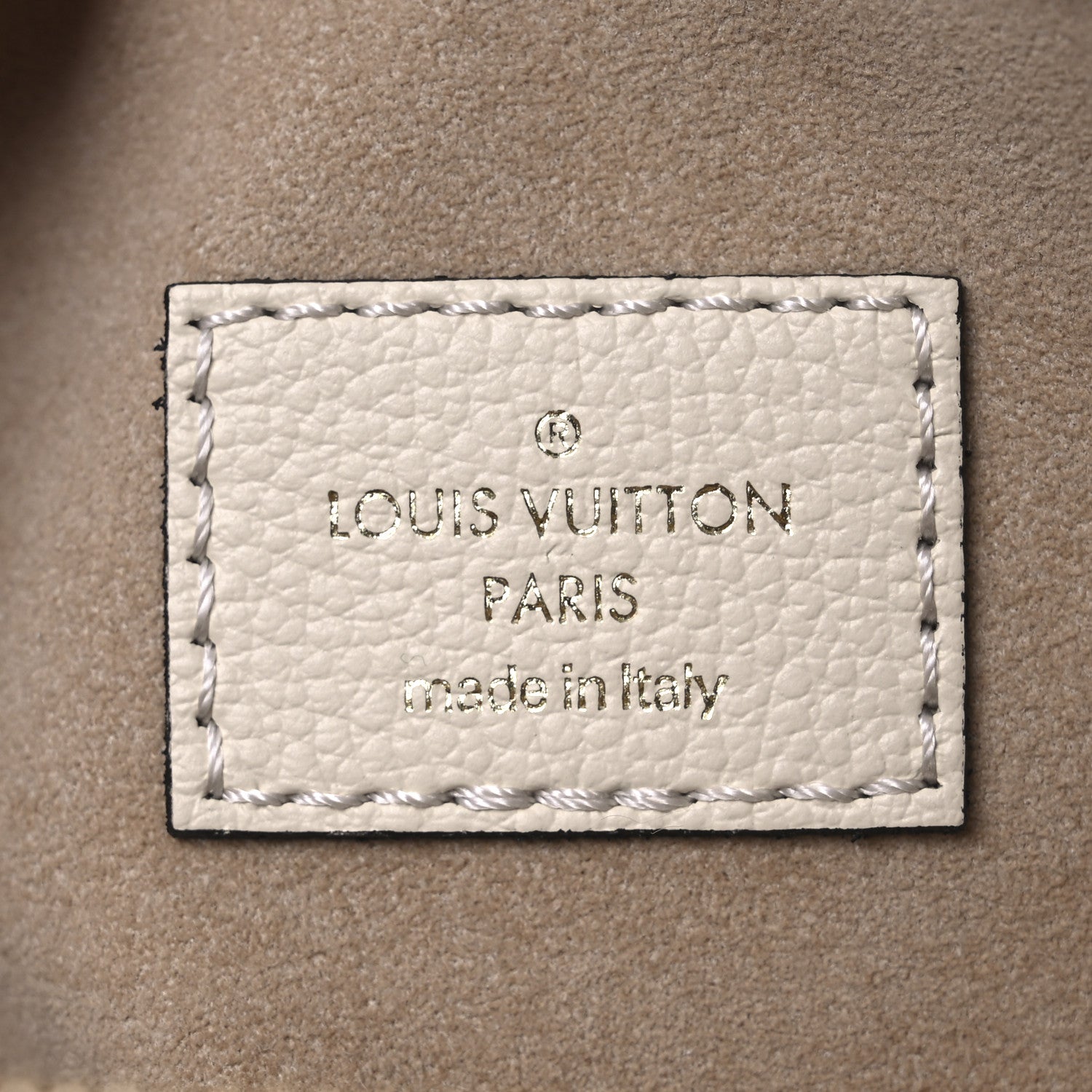 Louis Vuitton Empreinte Mini Bumbag Cream 6 of 9