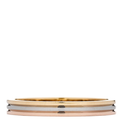 Cartier 18K Pink White Yellow Gold 2.5mm Vendome Louis Cartier Wedding Band Ring 53 6.5 1 of 6