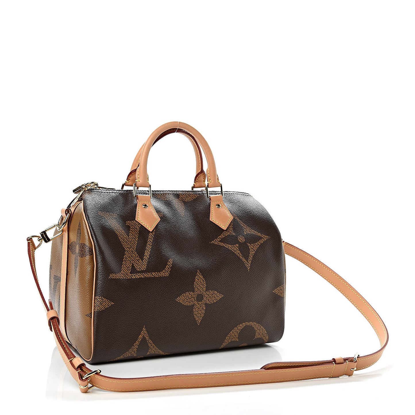 Reverse Monogram Giant Speedy Bandouliere 30