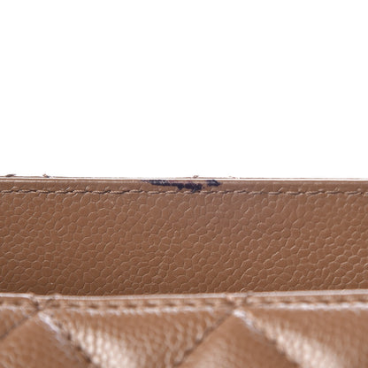 Chanel Caviar Quilted XL Grand Shopping Tote GST Dark Beige 19 of 19