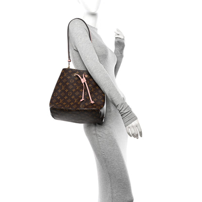 Louis Vuitton Monogram Neonoe MM Rose Poudre 2 of 9