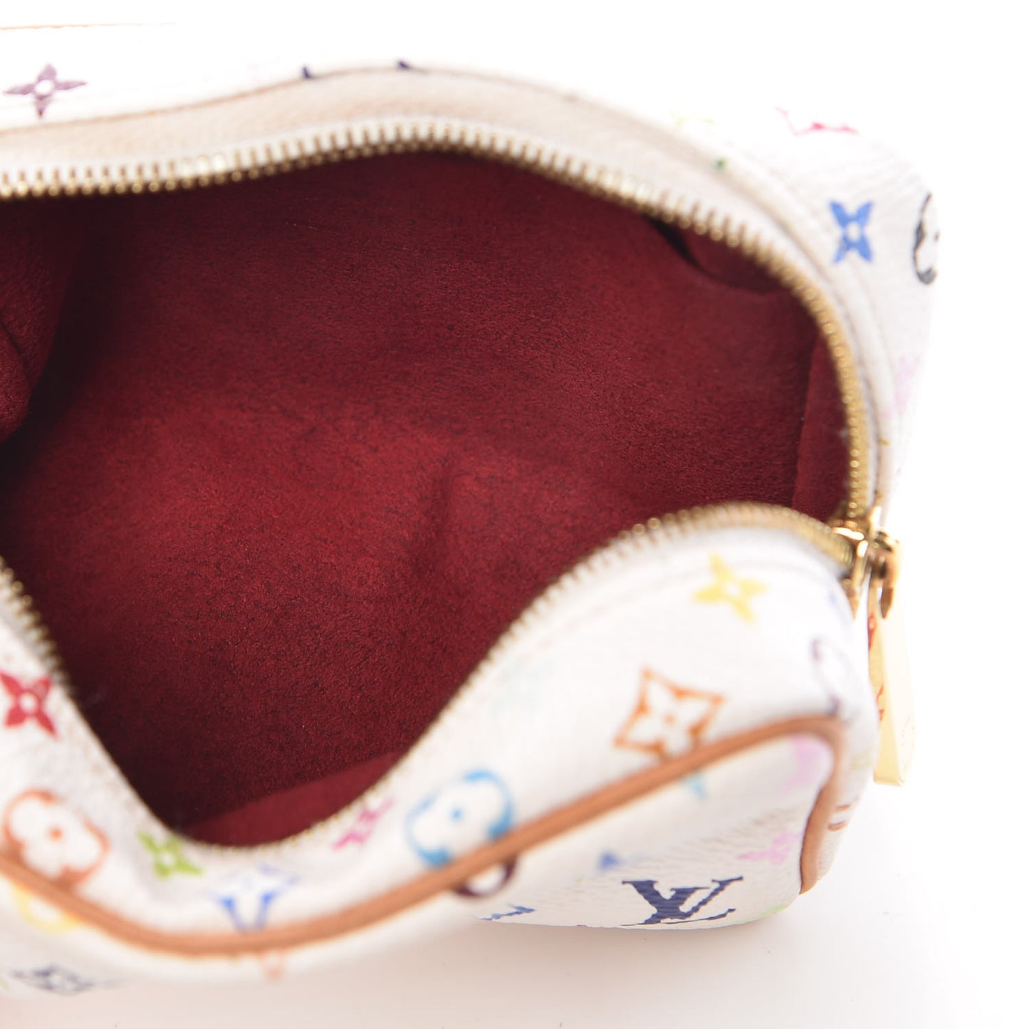 Monogram Multicolor Trousse Wapity White
