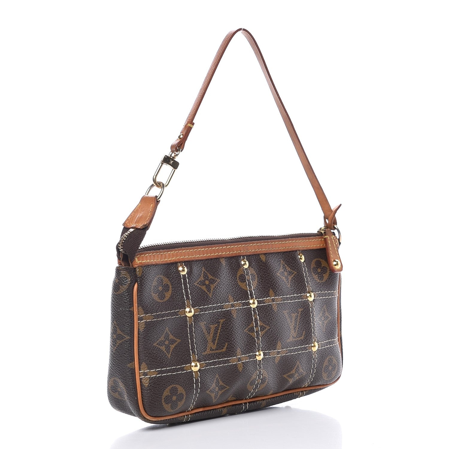 Louis Vuitton Monogram Riveting Pochette Accessories 3 of 8