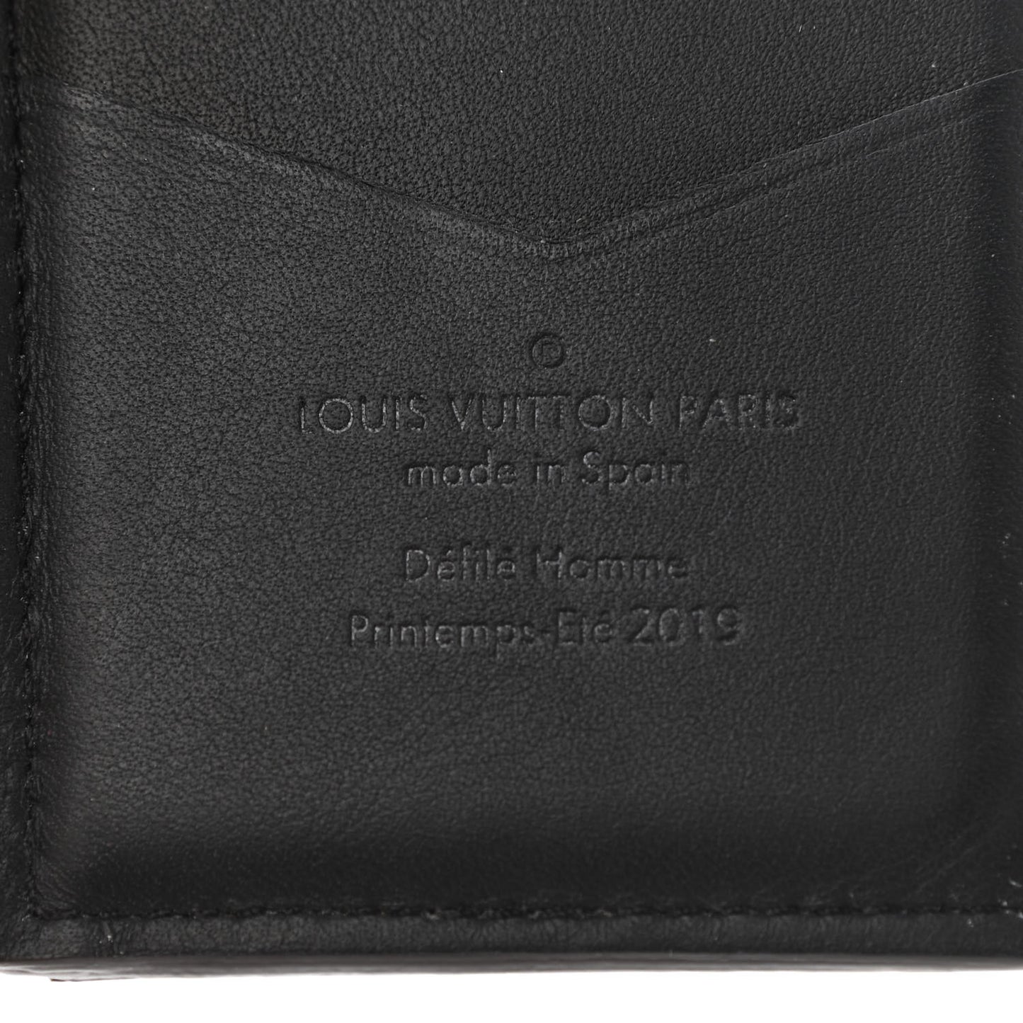 Monogram Hinge Pocket Organizer
