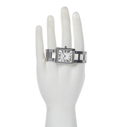 Cartier Stainless Steel 27mm Tank Solo Quartz Watch 2 of 7