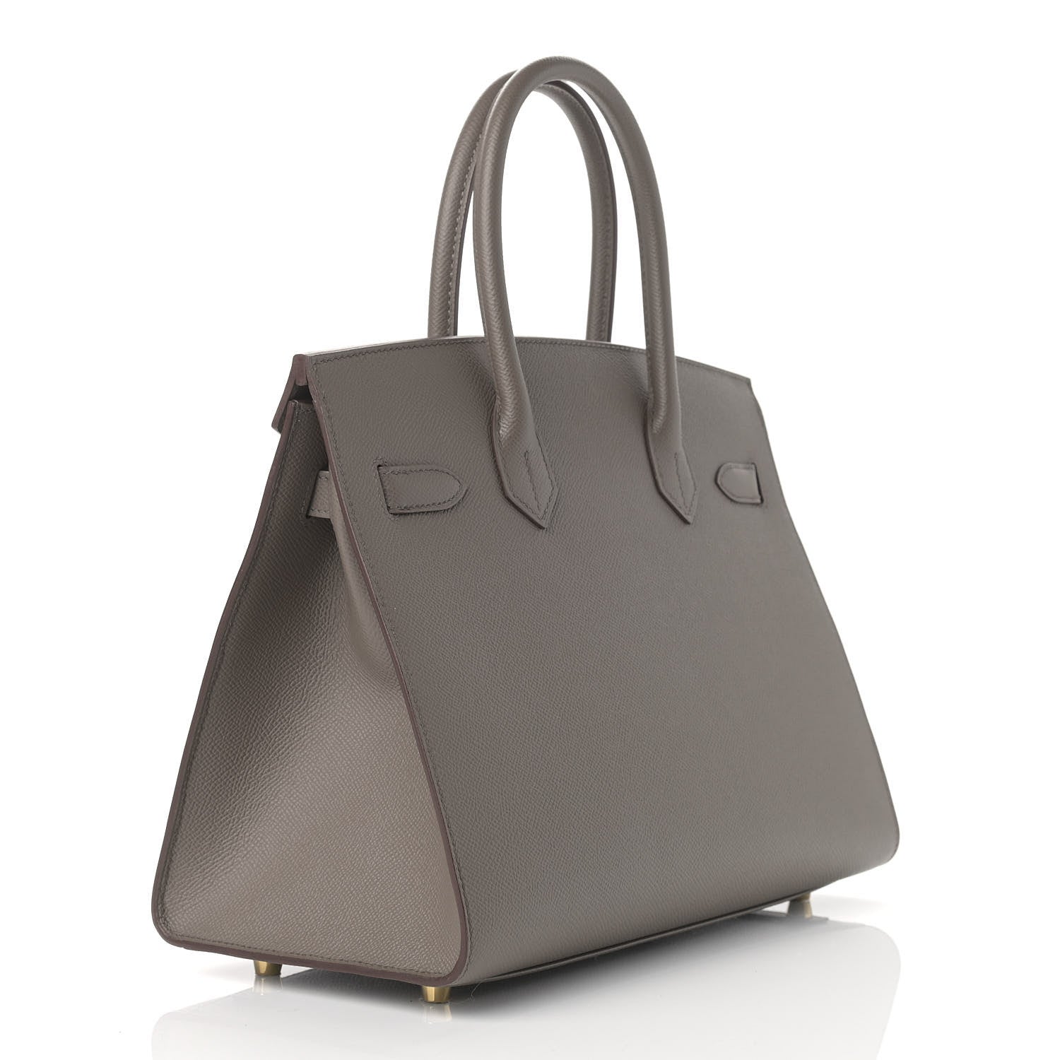 Hermes Epsom Birkin Sellier 30 Etain 3 of 12