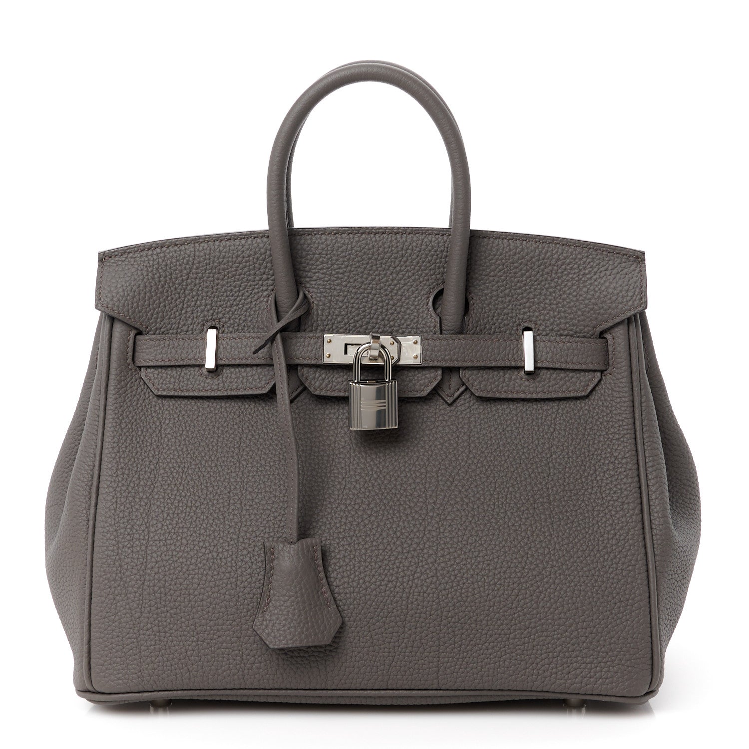 Hermes Togo Birkin 25 Etain 1 of 12