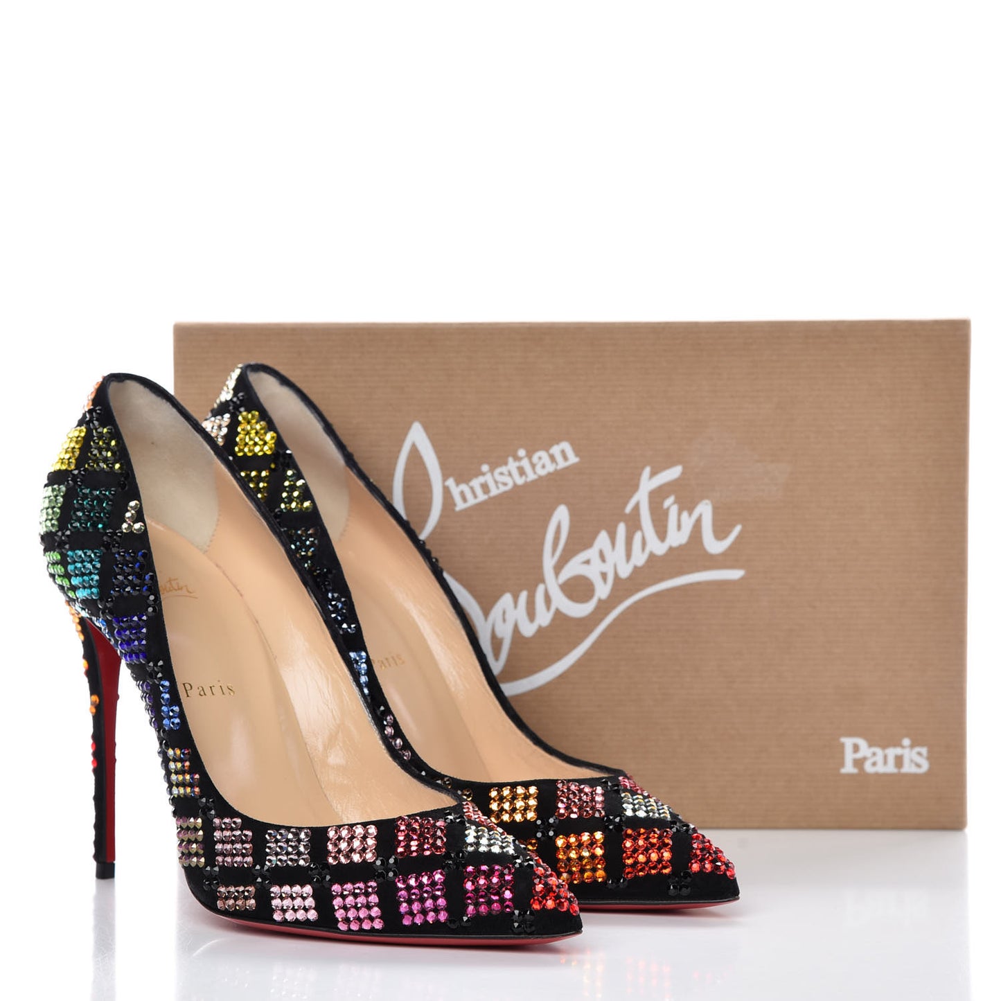 Crystal Arletta 100 Pumps 40 Black Multicolor