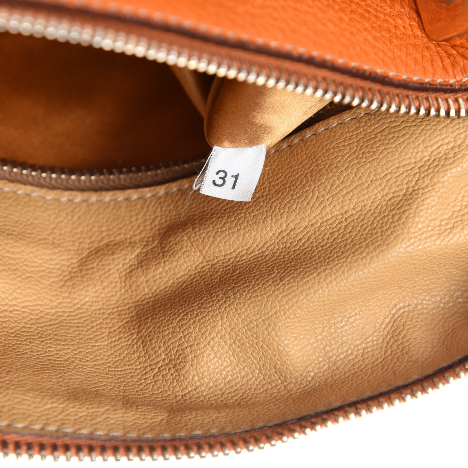 Prada Vitello Daino Shoulder Bag Papaya 20 of 21