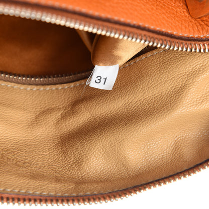 Prada Vitello Daino Shoulder Bag Papaya 20 of 21