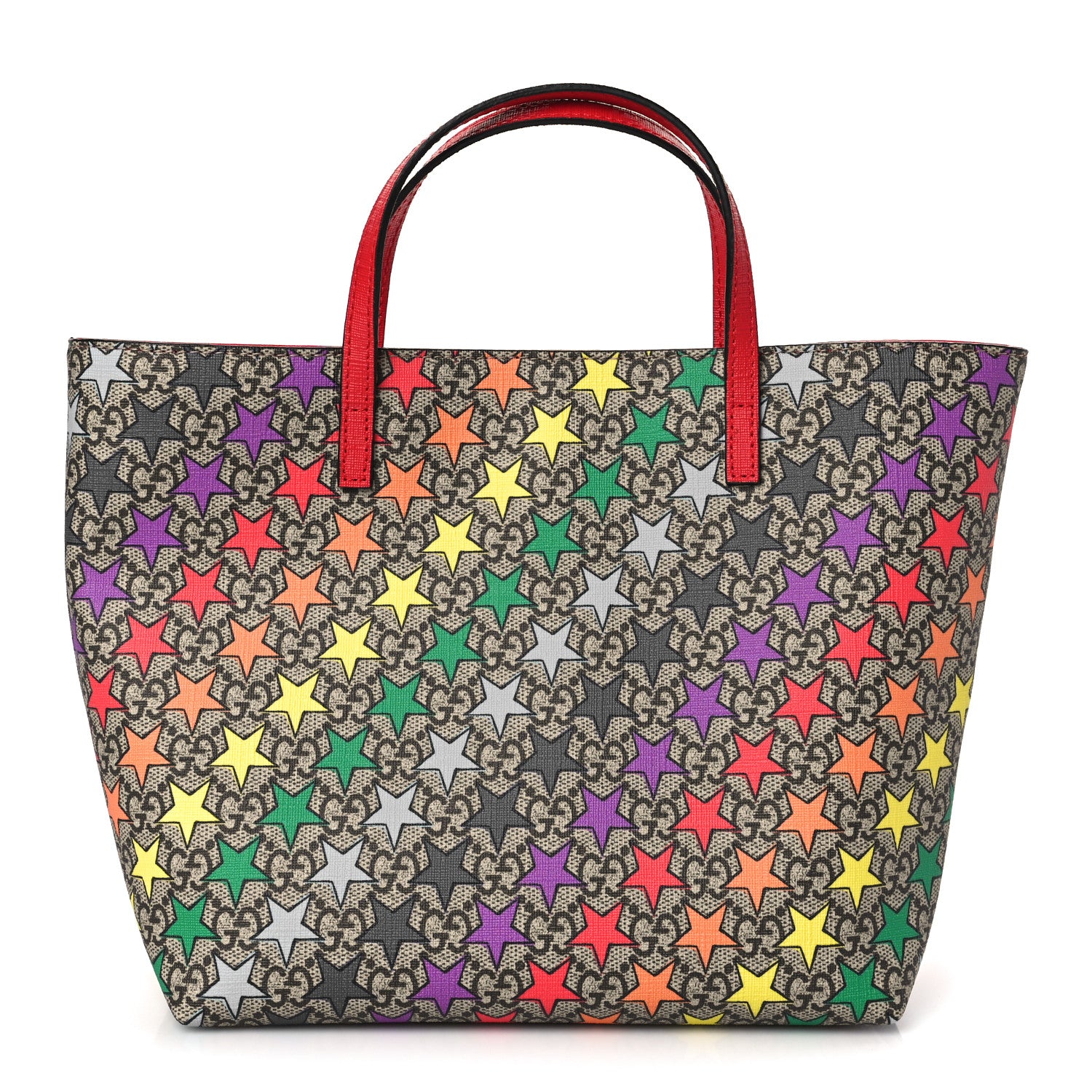 Gucci GG Supreme Monogram Childrens Star Print Tote Multicolor 1 of 9