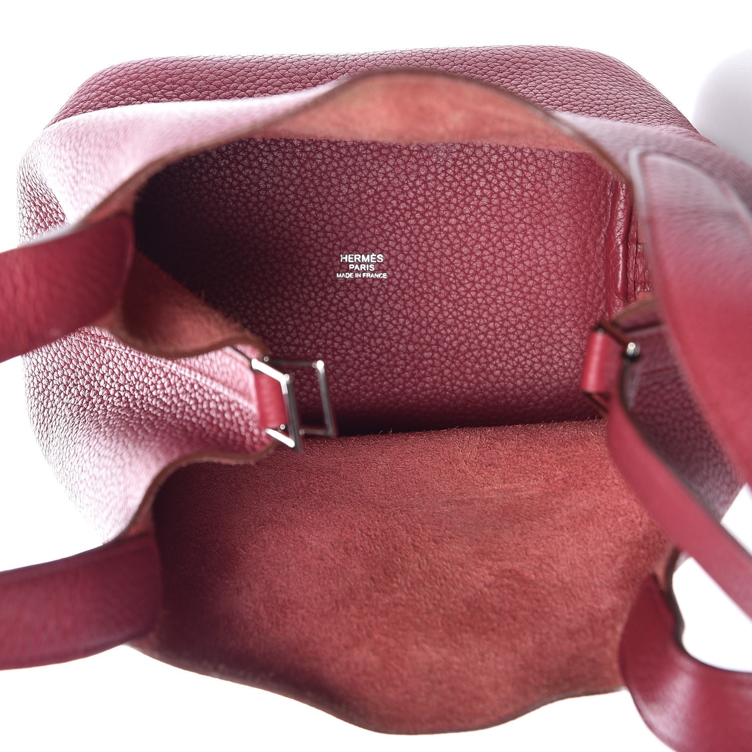 Hermes Taurillon Clemence Picotin 18 PM Rubis 5 of 8