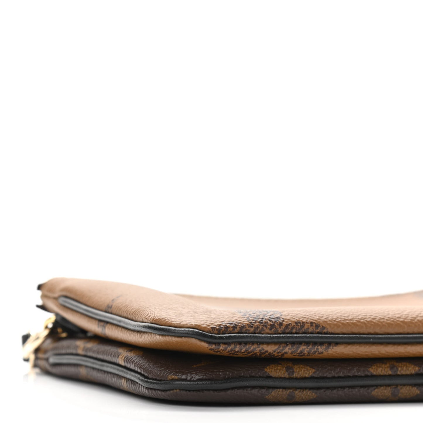 Reverse Monogram Giant Double Zip Pochette