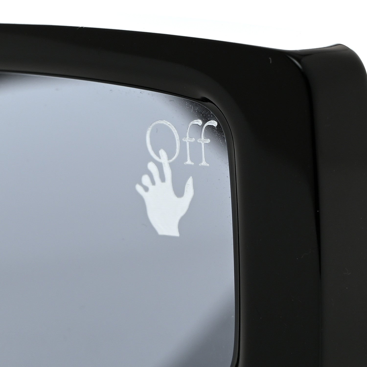 Off-White Acetate Arthur Square Sunglasses OW40004U Black 7 of 8