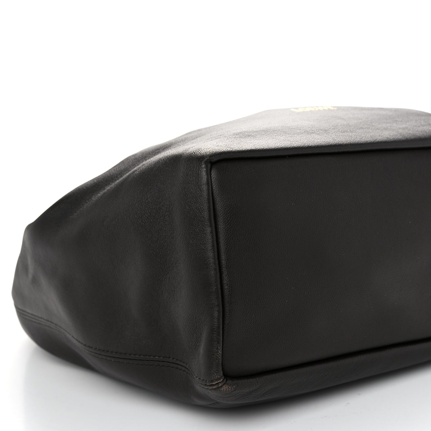 Nappa Small Squeeze Bag Chocolate